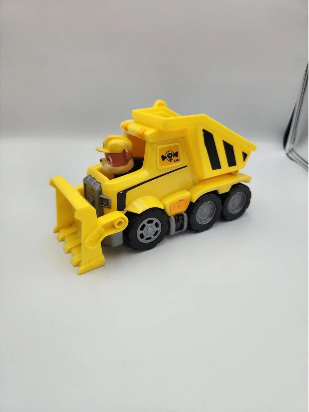 Paw Patrol Rubble Ultimate Rescue Construction Dump Truck & Bulldozer Toy D3
